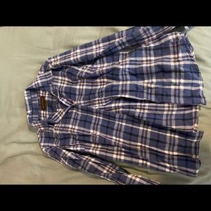 Lilac Colored Flannel Worn once